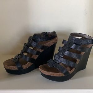 Black Sam Edelman Wedges Size 8.5